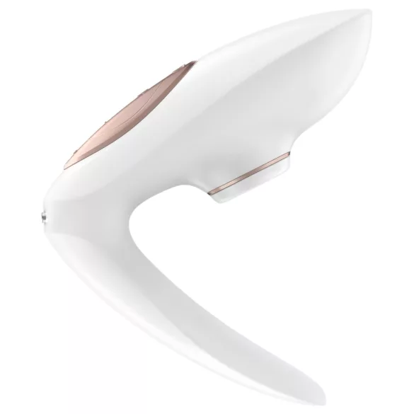 Satisfyer Pro 4 Couples - Akku-Luftwellen-Paarvibrator (Weiß)