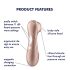 Satisfyer Pro 2 Gen2 - Wiederaufladbarer Klitoris-Stimulator (Braun)