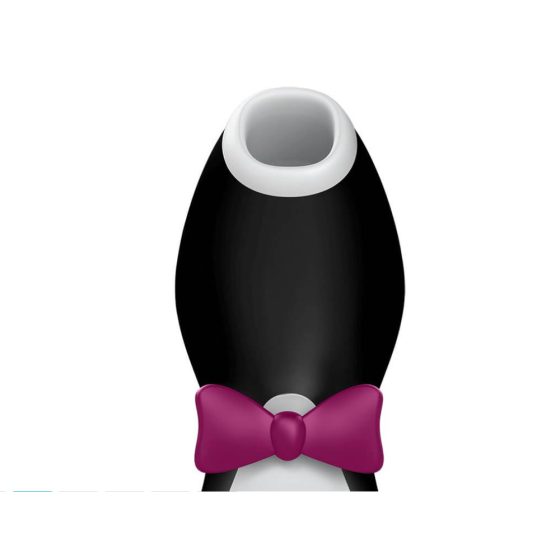 Satisfyer Penguin - wiederaufladbarer, wasserdichter Klitoris-Stimulator (Schwarz-Weiß)