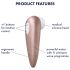 Satisfyer 1 Number One - Druckwellen-Klitorisstimulator (Braun)