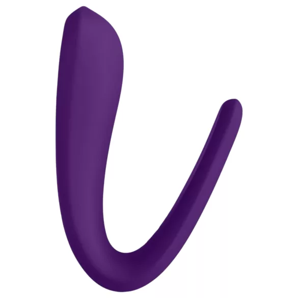 Satisfyer Double Classic - wasserdichter, wiederaufladbarer Paarvibrator (lila)