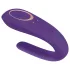 Satisfyer Double Classic - wasserdichter, wiederaufladbarer Paarvibrator (lila)