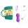 FEELZTOYS Twisty - Drehendes Vibro-Ei (Lila)