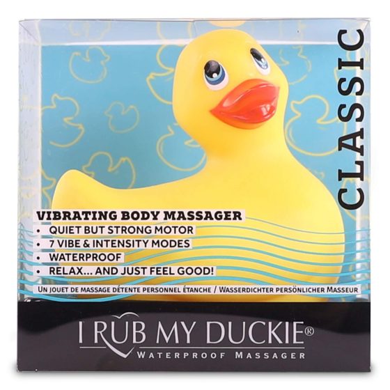 My Duckie Classic 2.0 - verspielter Enten-wasserdichter Klitorisvibrator (gelb)