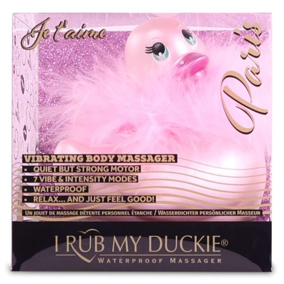 My Duckie Paris 2.0 - verspielter Enten-wasserdichter Klitorisvibrator (pink)