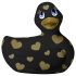 My Duckie Romance 2.0 - Klitorisvibrator (schwarz-gold)