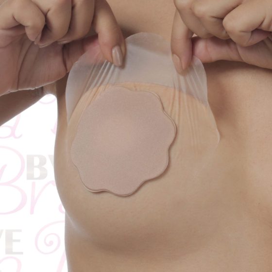 Bye Bra A-C - unsichtbares Brusthebepflaster - nude (4 Paar)