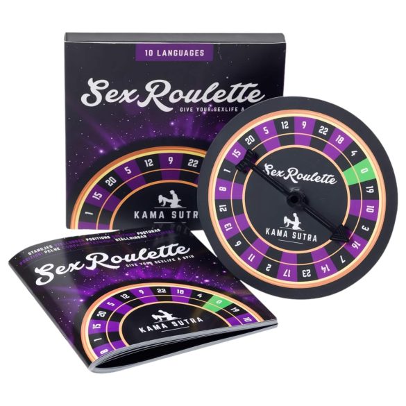 Sex-Roulette Kama Sutra - erotisches Spiel (10 Sprachen)