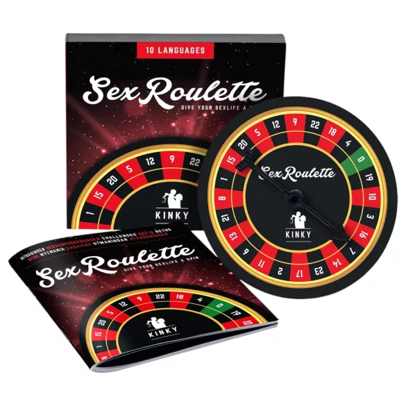 tease & please - Sex Roulette Kinky - Erotisches Roulette-Brettspiel für Paare