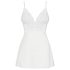 Obsessive 810-BAB-2 - Spitzen-Babydoll & String (Weiß) - L/XL