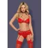 Obsessive Heartina - Dessous-Set (Rot) - L/XL