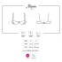 Obsessive Miamor - Spitzen-BH (schwarz) - L/XL