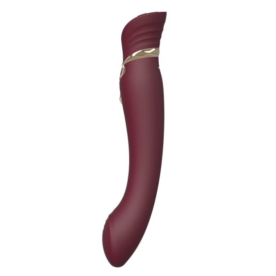 ZALO Queen - Akkubetriebener Impulswellen G-Punkt- und Klitorisvibrator (rot)