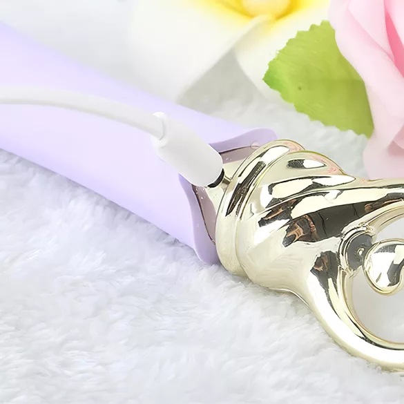 ZALO Confidence - Akku Luxus-Vibrator, Lila