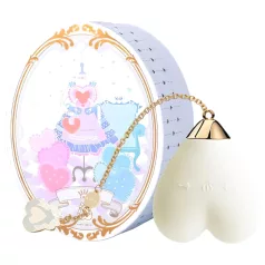 ZALO Baby Heart - App-gesteuerter Klitorisvibrator (weiß)