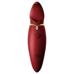   ZALO Hero - aufladbarer, wasserdichter Klitoris-Vibrator (rot)