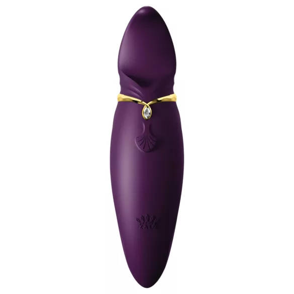 ZALO Hero - Wiederaufladbarer, wasserdichter Klitoral-Vibrator (lila)