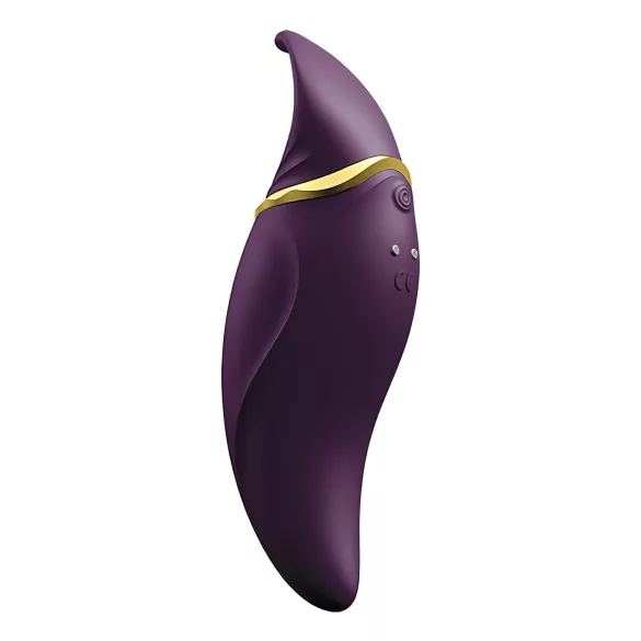 ZALO Hero - Wiederaufladbarer, wasserdichter Klitoral-Vibrator (lila)