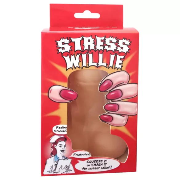 Stress Willie - Stressball - Penis (natur)