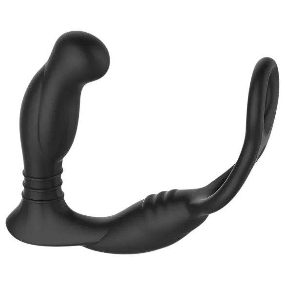 Nexus Simul8 - vibrierender Penisring mit Anal-Dildo (schwarz)