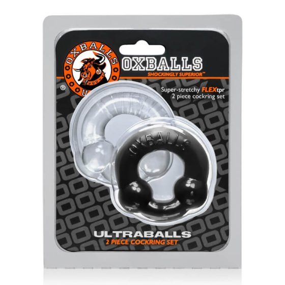 OXBALLS Ultraballs - Extra starke, kugelige Penisring-Set (2-teilig)