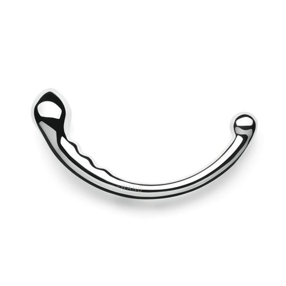 Le Wand - beidseitiger Edelstahl-Dildo (Silber)