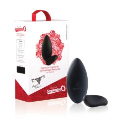   Schreiender Slip - Akku, funkgesteuerter Klitorisvibrator (Schwarz)