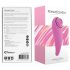 FEELZTOYS Femmegasm - Wiederaufladbarer 2in1 Klitoris-Vibrator (Pink)