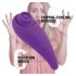 FEELZTOYS Femmegasm - Wiederaufladbarer 2in1 Klitorisvibrator (Lila)