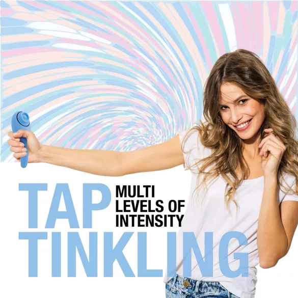 FEELZTOYS Femmegasm - Wiederaufladbarer 2in1 Klitorisvibrator (Blau)