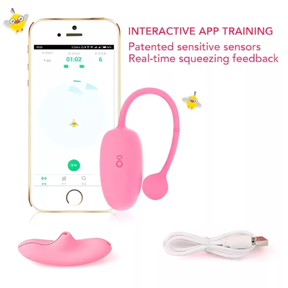 Magic Motion Kegel Coach - vibrierende Liebeskugel (pink)