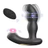 Aixiasia Hiross - drehbarer Anal-Vibrator (schwarz)