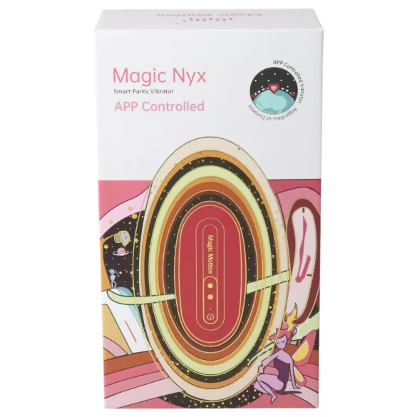 Magic Motion Nyx - wasserdichter Klitoris-Vibrator (Koralle)