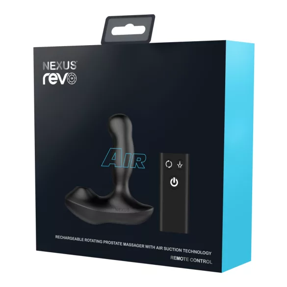 Nexus Revo Air - rotierender Prostata-Vibrator (schwarz)
