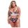 Baci Plus Size - Blumen- und Spitzen-BH-Set