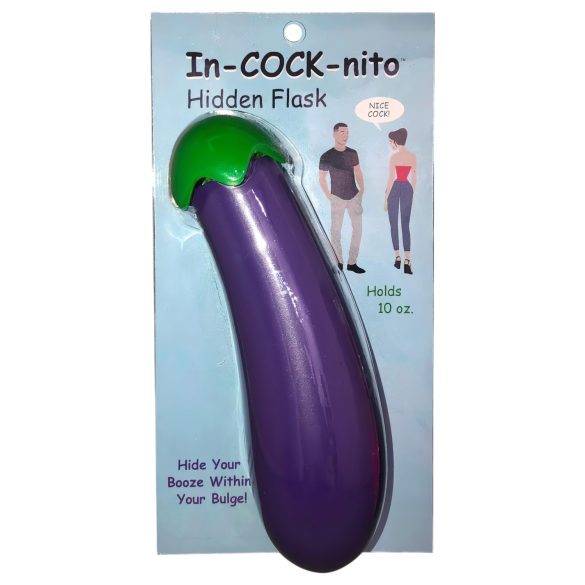 In-Cock-Nito - Auberginen-Trinkflasche (Lila)