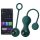 Magic Motion Crystal Duo - Intelligentes Geisha-Kugel-Set - (grün)