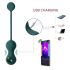 Magic Motion Crystal Duo - Intelligente Geishakugel-Set - (Grün)