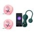 Magic Motion Crystal Duo - Intelligente Geishakugel-Set - (Grün)