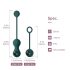 Magic Motion Crystal Duo - Intelligente Geishakugel-Set - (Grün)
