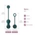 Magic Motion Crystal Duo - Intelligentes Geisha-Kugel-Set - (grün)
