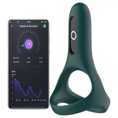   Magic Motion Rise - App-gesteuerter Vibrations-Penisring für Männer (grün)