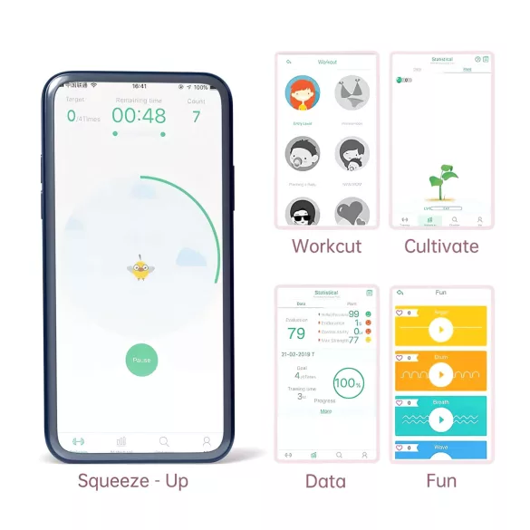 Magic Motion FitCute - Intelligenter, kabelloser Liebeskugel (Minze)
