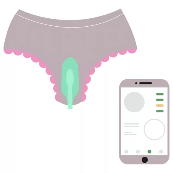 Magic Motion FitCute - Intelligenter, kabelloser Liebeskugel (Minze)