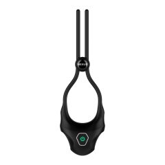   Nexus Forge - verstellbarer, akkubetriebener Vibrations-Lassopenisring (schwarz)
