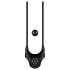 Nexus Forge - Verstellbarer Vibrationspenisring (schwarz)