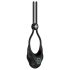 Nexus Forge - Verstellbarer Vibrationspenisring (Schwarz)