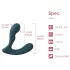 Magic Motion Solstice X - App-gesteuerter Prostatavibrator für Männer (grün)