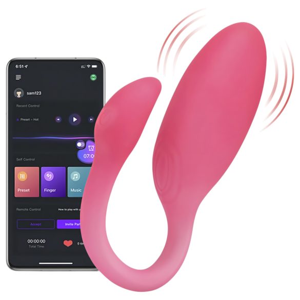 Magic Motion Flamingo Max - smart vibrierendes Ei (pink)